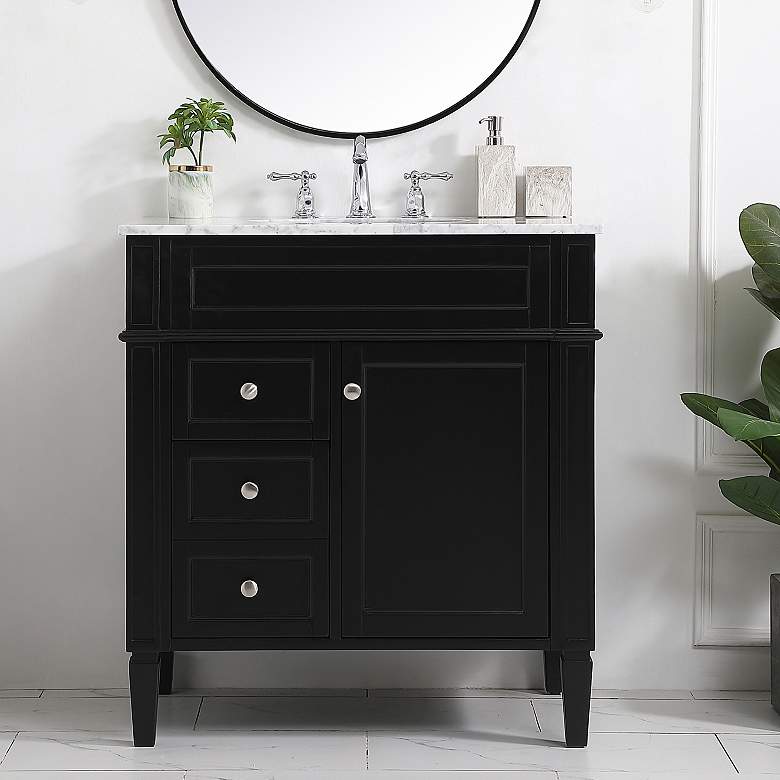 Image 1 32 Inch Single Bathroom Vanity