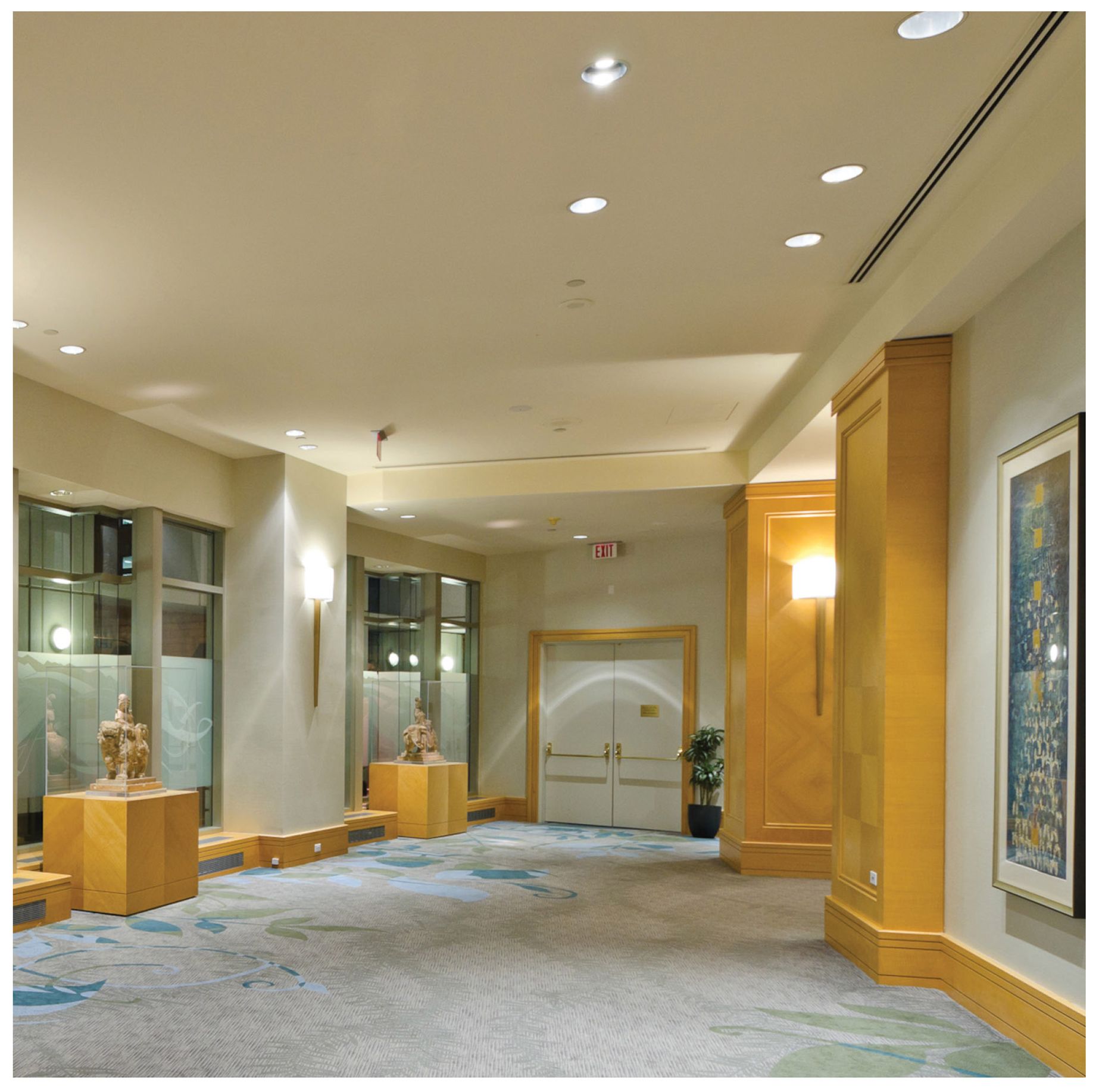 Image 2 32 Watt Commercial LED Downlight; 8 in.; Color Adjustable; Lumen Adjustable more views