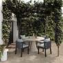 1_Fern 47 1/4" Wide Beige Concrete Indoor/Outdoor Dining Table in scene