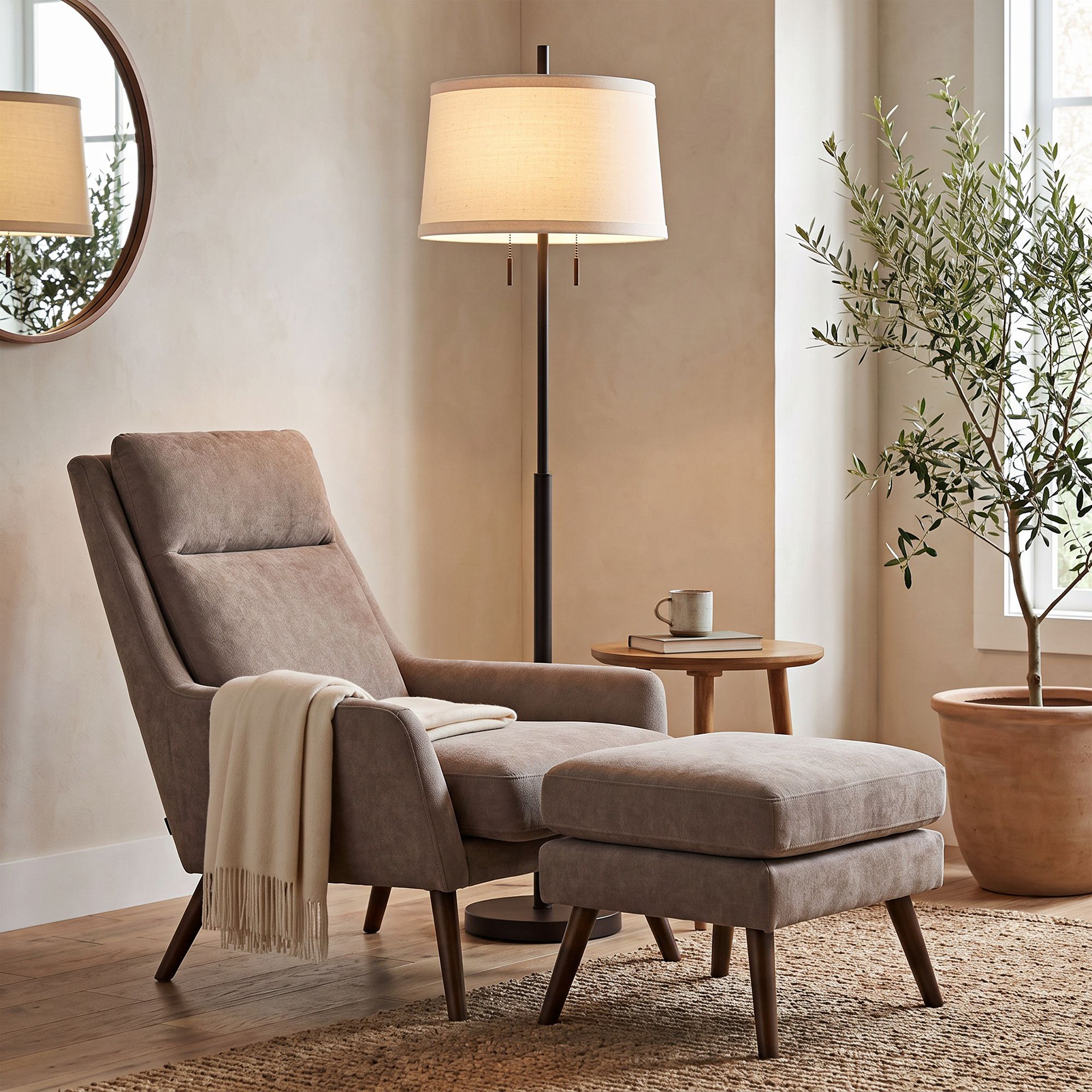 Watch A Video About the Possini Euro Nayla Bronze Steel Modern Floor Lamp