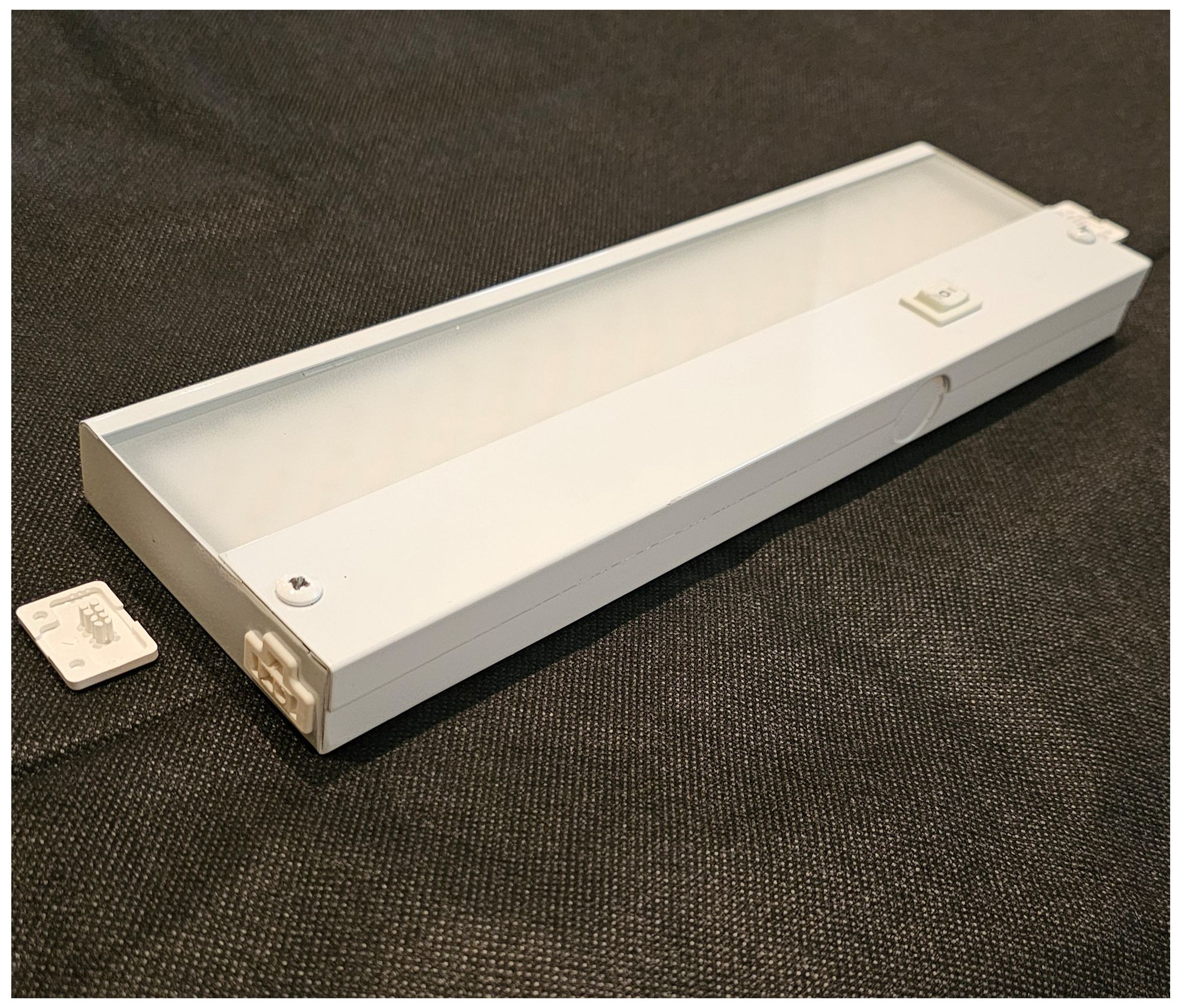 Image 2 33-in Hardwired/Plug-in Under Cabinet LED Light Bronze Finish more views