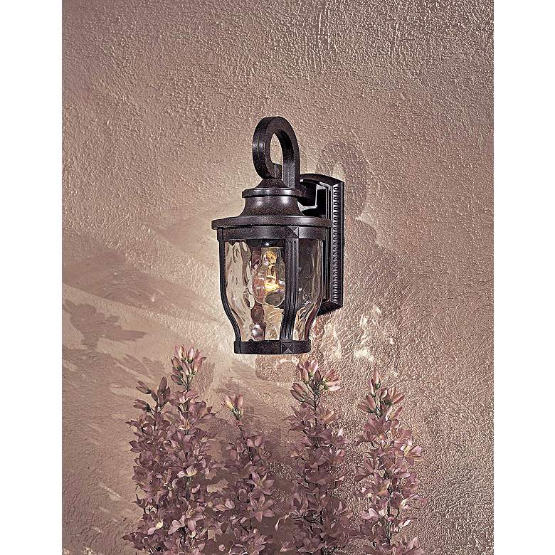 Image 1 Merrimack Collection 12 1/4&#8221; High Outdoor Wall Light in scene