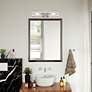 1_Whittier 15 1/2" High Brushed Nickel 2-Light Wall Sconce in scene