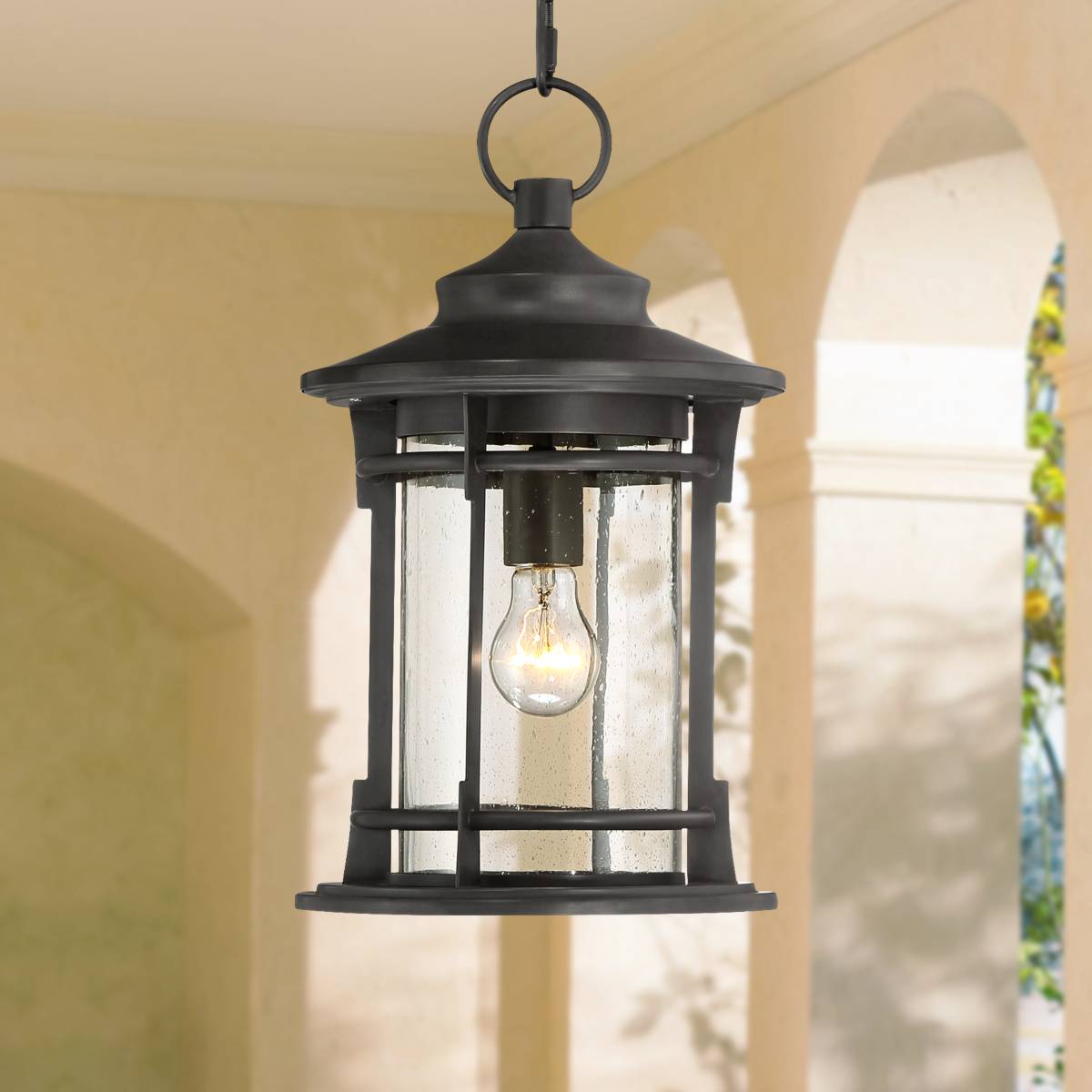 Mission Style Hanging Lanterns - Outdoor Light Fixtures | Lamps Plus