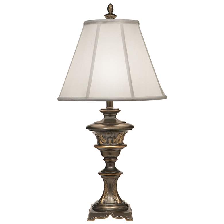 Image 1 34" H Vintage Silver & Gold Urn TL