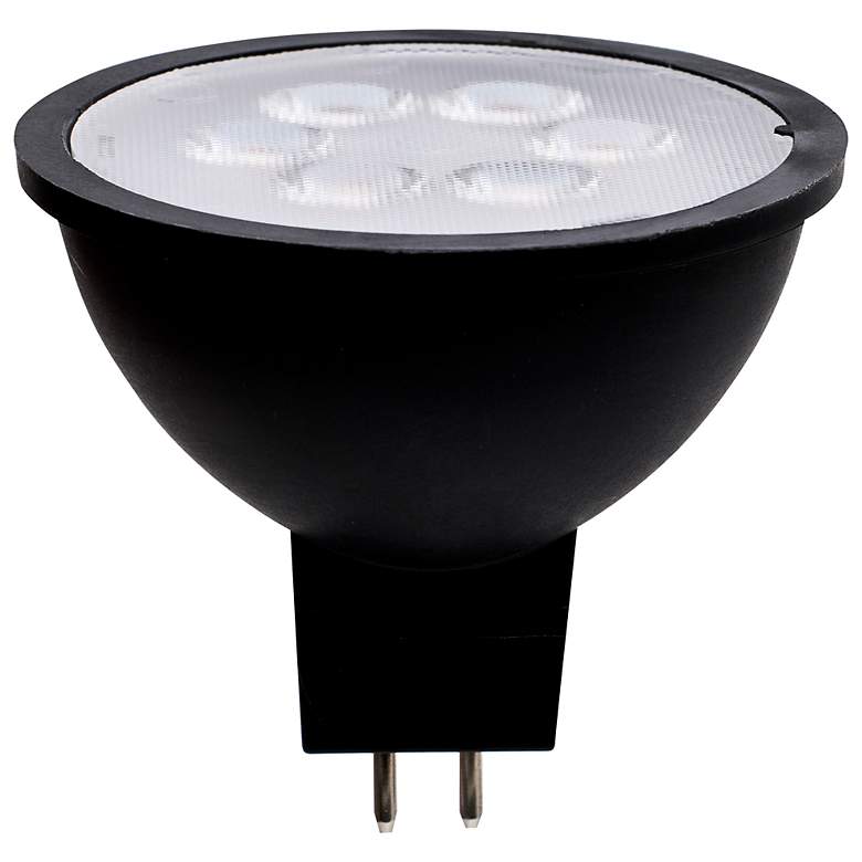 Image 2 35 Watt Equivalent Satco Black 4.5W LED Dimmable Bi-Pin Bulb more views