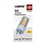 2_35 Watt Equivalent Satco Clear 4.5W LED Dimmable Bi-Pin Bulb more views