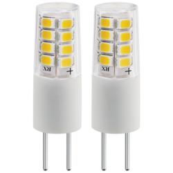 35 Watt Equivalent Tesler 3W LED Dimmable 12V G4 Bulb 2-Pack