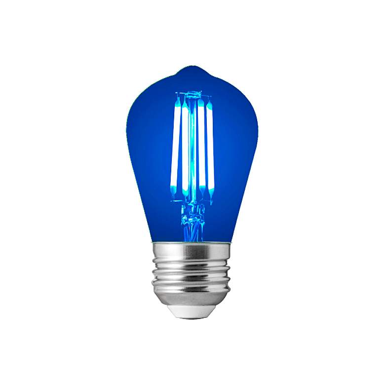 Image 1 35 Watt Equivalent Tesler Blue 4W LED Dimmable Standard ST14