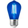 35 Watt Equivalent Tesler Blue 4W LED Dimmable Standard ST14