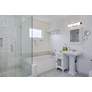 1_Miller 24" Black LED Bath Light in scene