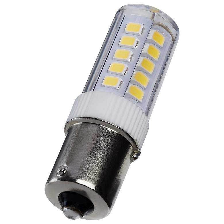 Image 1 35W Equivalent Satco Clear 4.5W LED Dimmable Bayonet Bulb