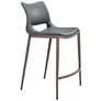 36.6x20.9x37.2 Ace Counter Chair Gray