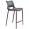 36.6x20.9x37.2 Ace Counter Chair Gray