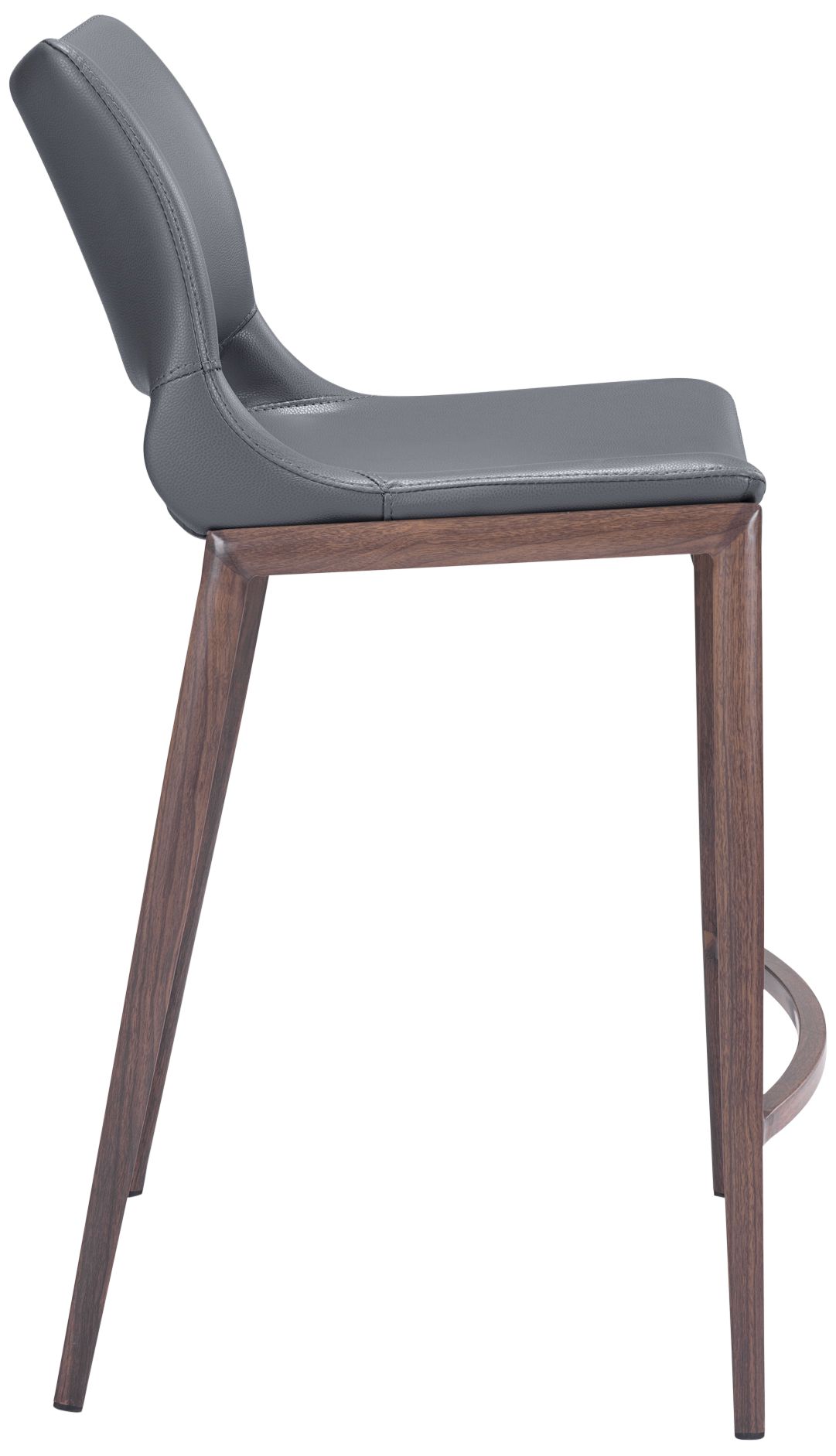 Image 4 36.6x20.9x37.2 Ace Counter Chair Gray more views