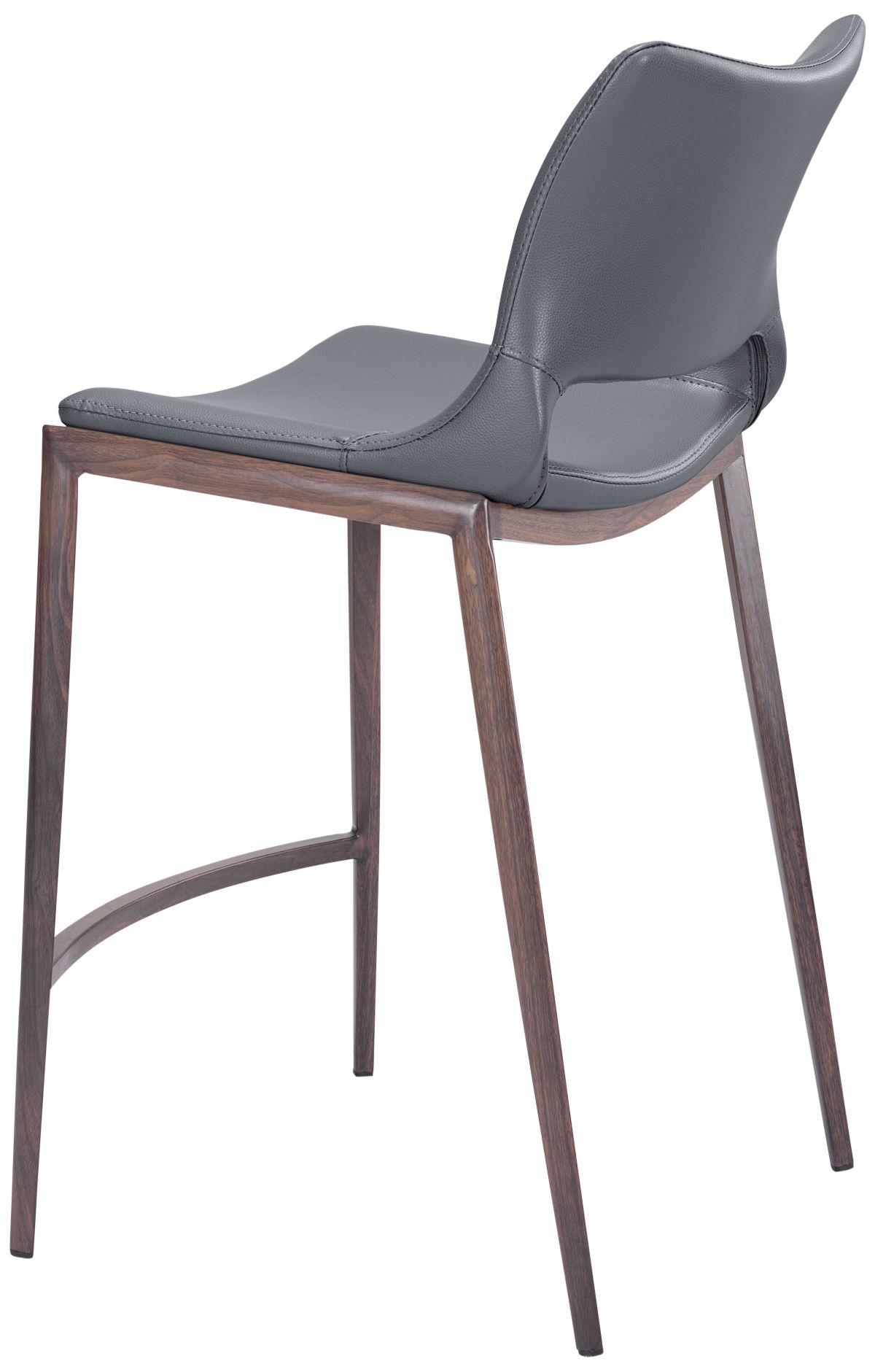 Image 6 36.6x20.9x37.2 Ace Counter Chair Gray more views