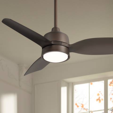 36" Casa Vieja Verdin Emperial Bronze LED Damp Ceiling Fan with Remote
