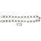 36" Heavy Gauge Chain Polished Nickel