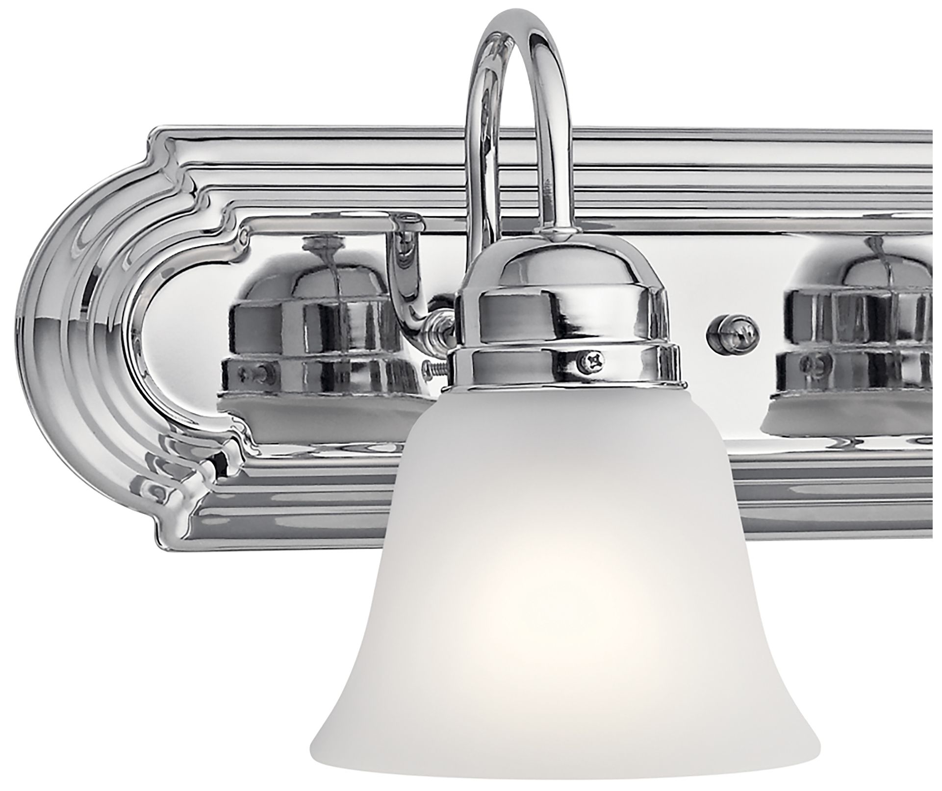 36-in 5-Light Chrome Traditional Vanity Light