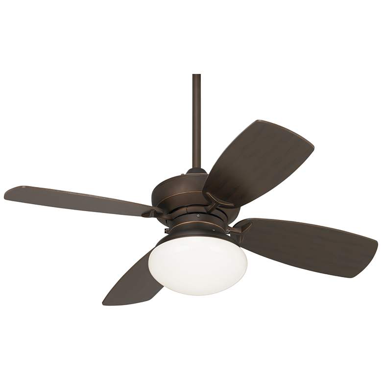 36 inch Casa Vieja Outlook Oil Rubbed Bronze LED Pull Chain Ceiling Fan