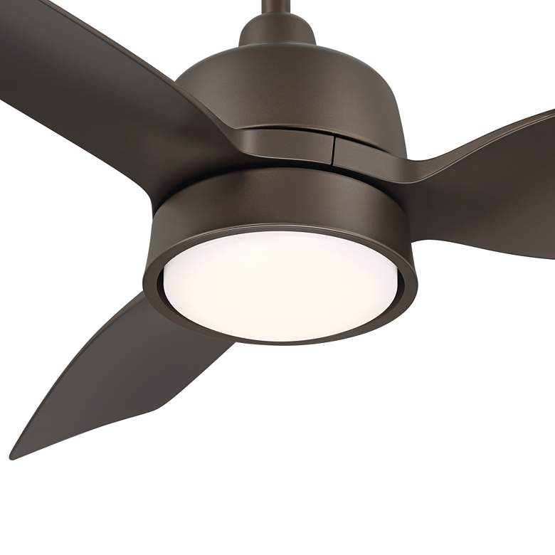 Image 3 36" Casa Vieja Verdin Emperial Bronze LED Damp Ceiling Fan with Remote more views