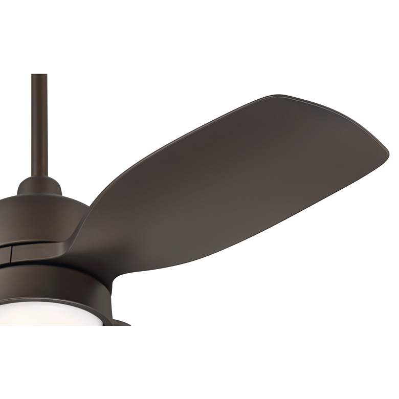 Image 4 36" Casa Vieja Verdin Emperial Bronze LED Damp Ceiling Fan with Remote more views