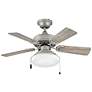 36" Hinkey Cabana 5-Blade Ceiling Fan with Pull Chain