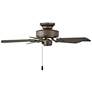36" Hinkley Cabana Bronze 5-Blade Damp Rated Pull Chain Ceiling Fan