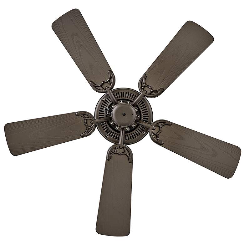 Image 6 36" Hinkley Cabana Bronze 5-Blade Damp Rated Pull Chain Ceiling Fan more views
