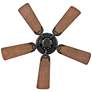 5_36" Hinkley Cabana Matte Black Ceiling Fan with Pull Chain more views