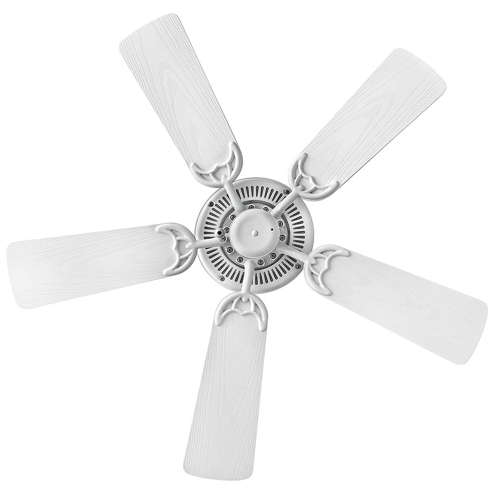 36" Hinkley Cabana White Finish 5-Blade Pull Chain Ceiling Fan
