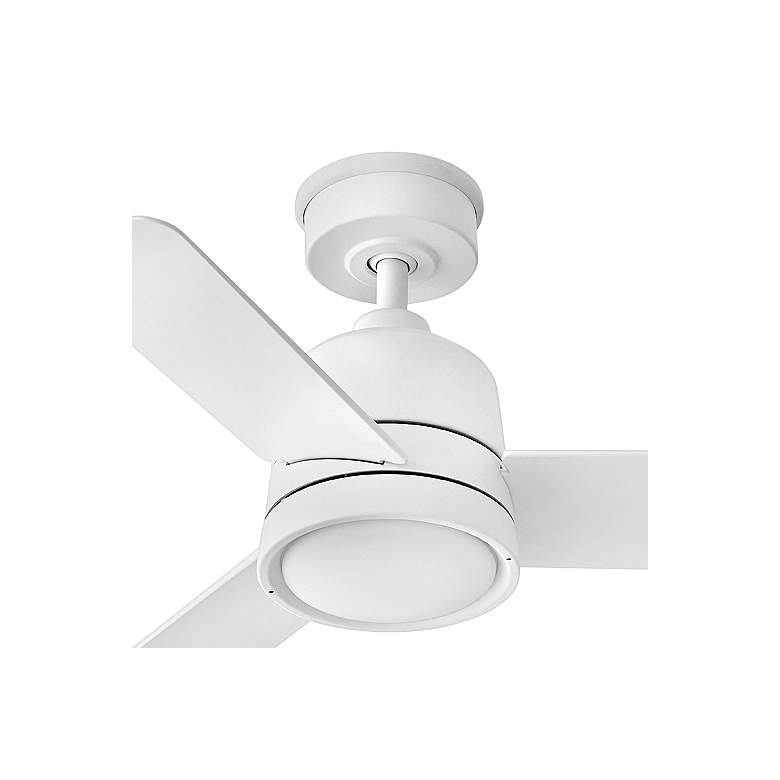 Image 2 36" Hinkley Chet Matte White LED Remote Ceiling Fan more views