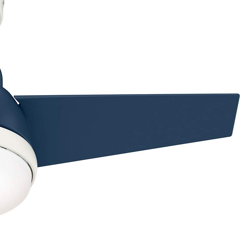 Image 6 36" Hunter Valda Indigo Blue LED Ceiling Fan with Remote more views