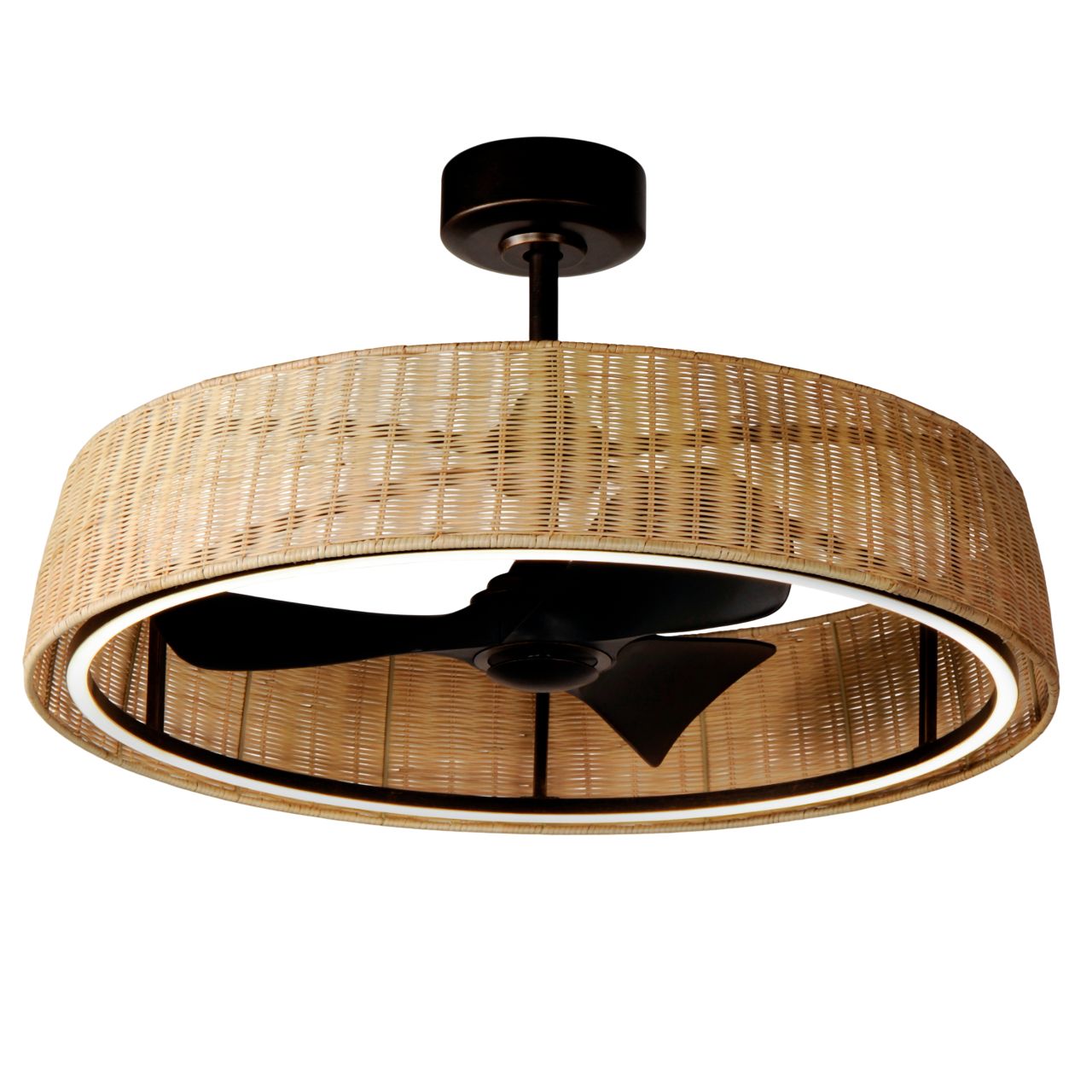 Image 4 36" Maxim Tulum Dark Bronze LED Smart Ceiling Fan more views