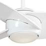 36" Minka Aire Slant White Modern LED Ceiling Fan with Remote Control