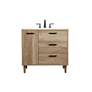 4_36 Inch Single Bathroom Vanity In Natural Oak more views