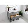 4_36 Inch Single Bathroom Vanity Set In Grey more views