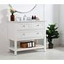 Thumbnail3 of 36 Inch Single Bathroom Vanity Set In White more views