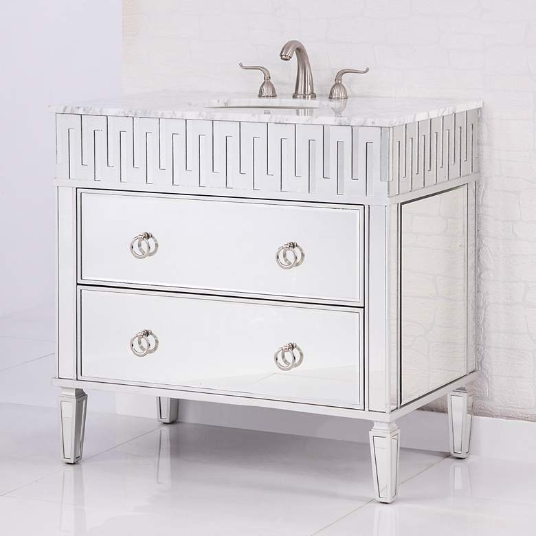 Image 1 36 Inch Single Bathroom Vanity