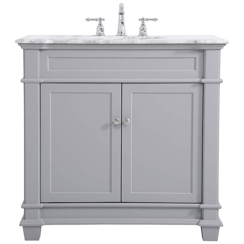 Image 1 36 Inch Single Bathroom Vanity
