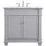 1_36 Inch Single Bathroom Vanity