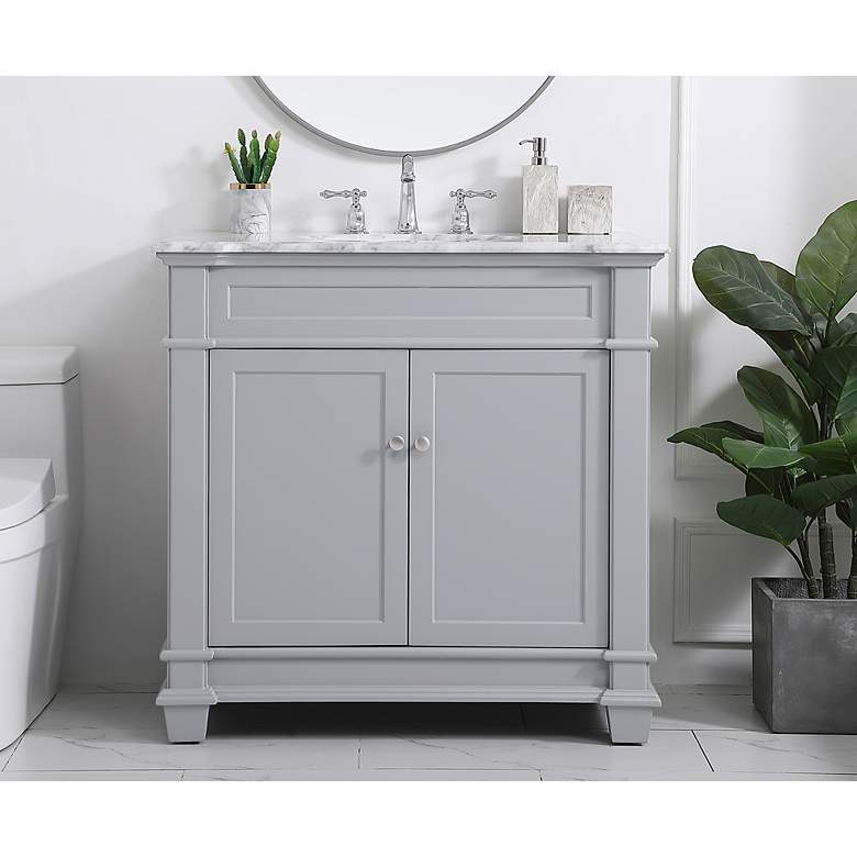 Image 2 36 Inch Single Bathroom Vanity more views