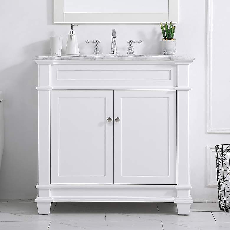 Image 1 36 Inch Single Bathroom Vanity