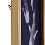 5_36"H x 12"W Koi Fish Gold Framed Printed Wall Art - Set of 2 more views