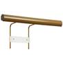 36"W Gold Round Profile Standard Mount 3000K LED Art Light