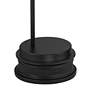 3_360 Lighitng Cora 76 1/2" Modern Black Arc Floor Lamp with Black Riser more views
