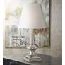 360 Lighting 19" High Brushed Nickel Finish Touch On-Off Table Lamp in scene