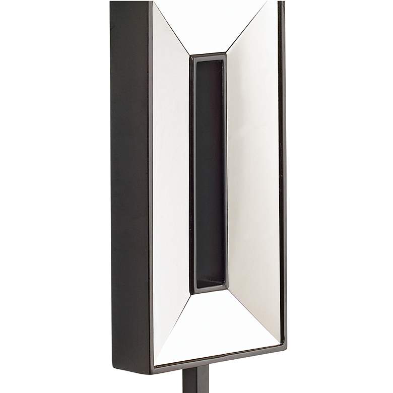 Image 2 360 Lighting 19 inch High Mirrored Rectangle Modern Plug-In Wall Light more views