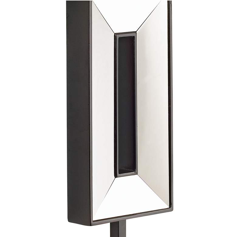 Image 2 360 Lighting 19" High Mirrored Rectangle Modern Plug-In Wall Light more views