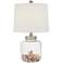 360 Lighting 20 1/2" Clear Glass Fillable Accent Lamp with Dimmer